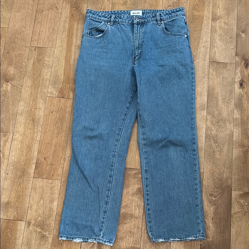 ROLLA'S Blue High Rise Jeans Classic Style